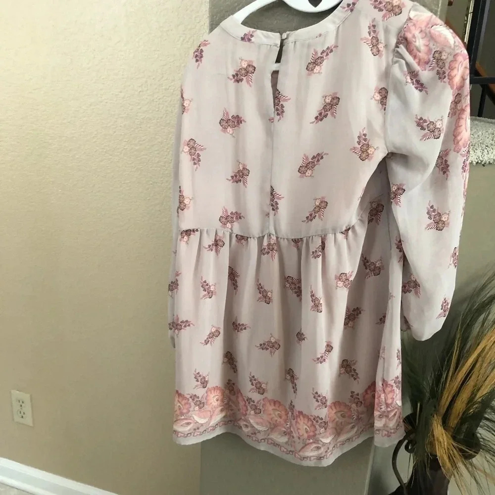 Anthropologie One September Floral Blouse Size XSmall - Picture 3 of 3